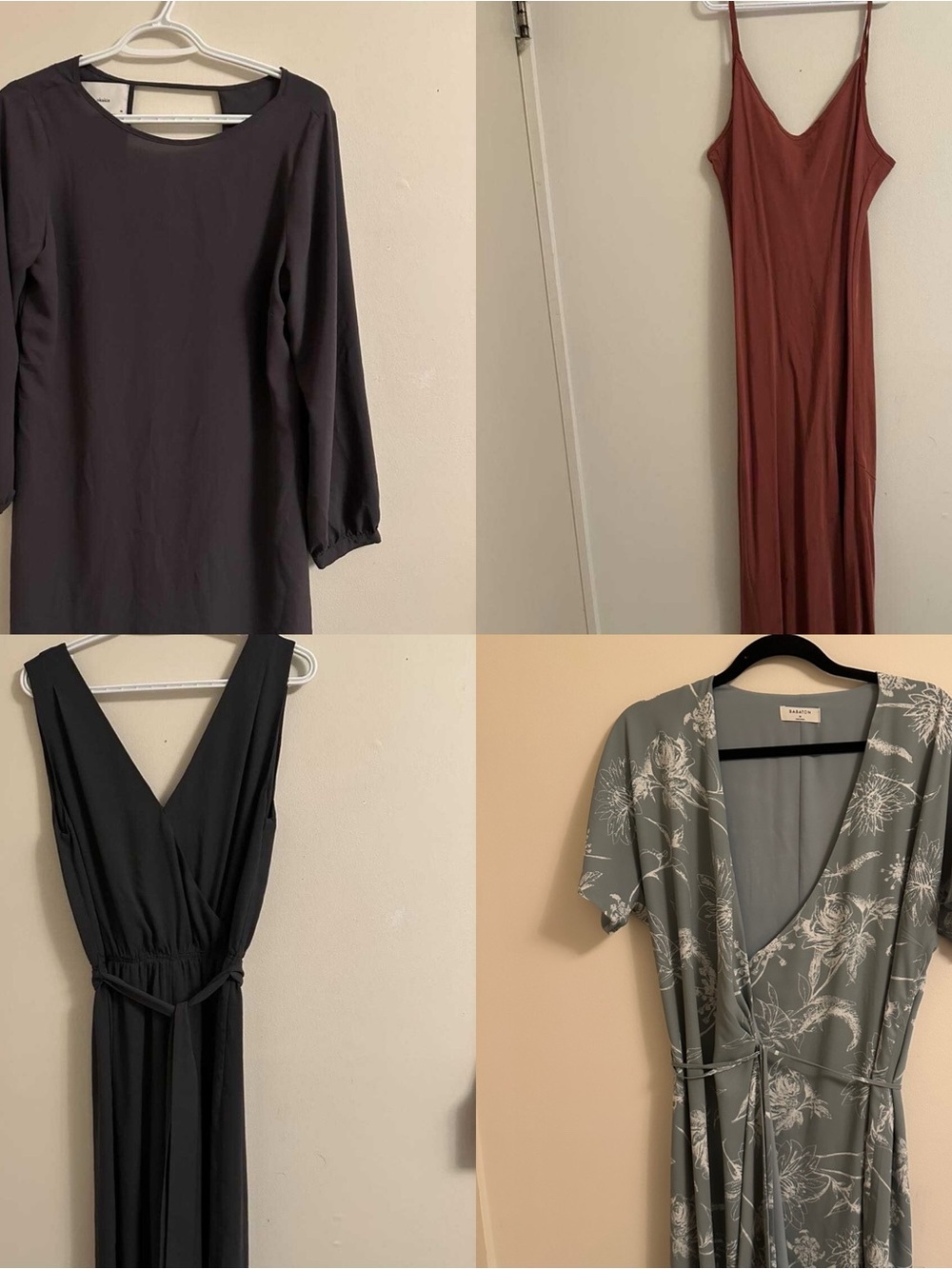 4-Piece Dress & Jumpsuit Bundle – Size Medium – $85